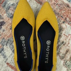 Rothy's Yellow Flats